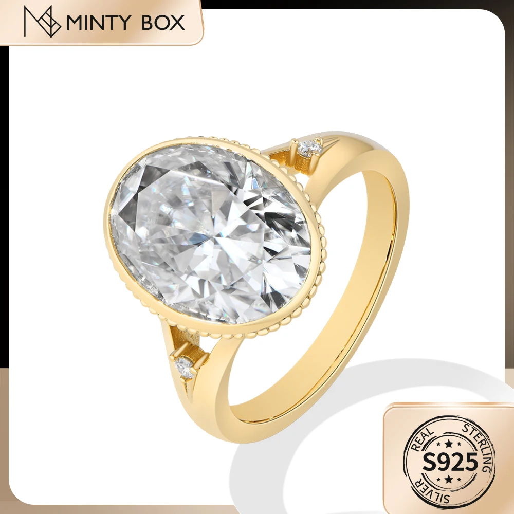 MINTYBOX Moissanite Ring Oval Cut 8CT Dazzling 925 Sterling Silver Neo-Gothic Luxury For Women Vintage Wedding Fine Jewelry
MINTYBOX Moissanite Ring Oval Cut 8CT Dazzling 925 Sterling Silver Neo-Gothic Luxury For Women Vintage Wedding Fine Jewelry