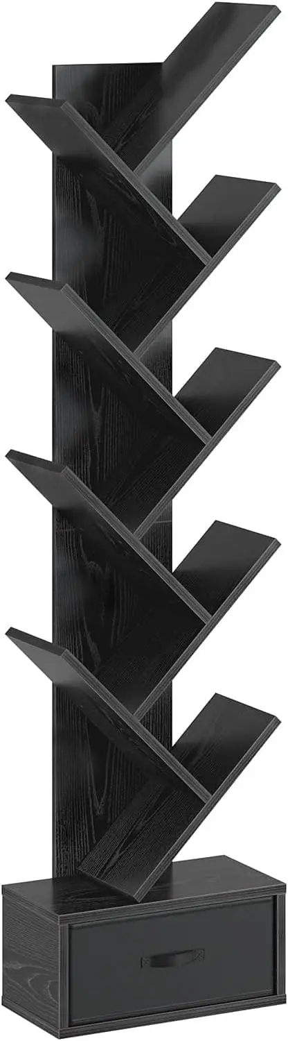 9 Tier Tree Bookshelf Drawer Rack Books CDs Organizer Shelf Bedroom Office, Customized
9 Tier Tree Bookshelf Drawer Rack Books CDs Organizer Shelf Bedroom Office, Customized