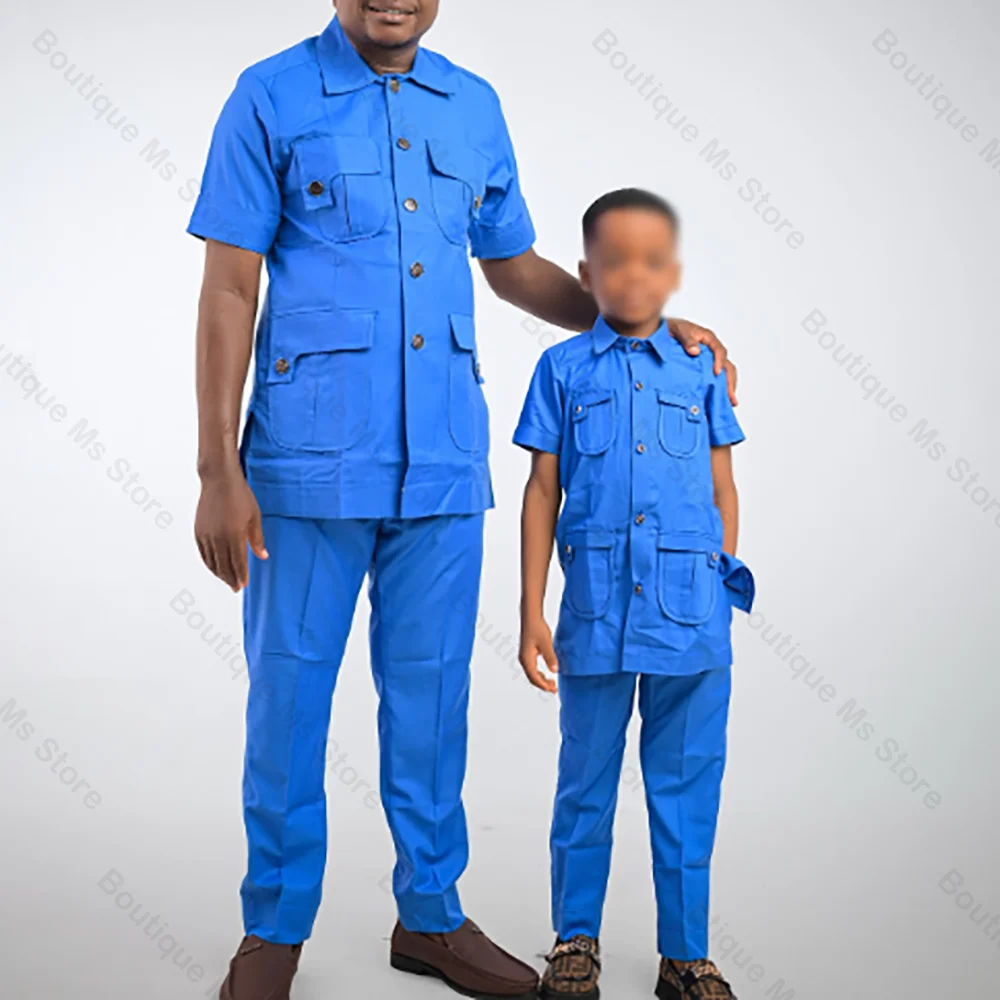Blue Summer Short Sleeves Single Breasted Men Suit Peaked Lapel Business Casual Formal Costume Homme 2 Pcs Set Jacket Pants
Blue Summer Short Sleeves Single Breasted Men Suit Peaked Lapel Business Casual Formal Costume Homme 2 Pcs Set Jacket Pants