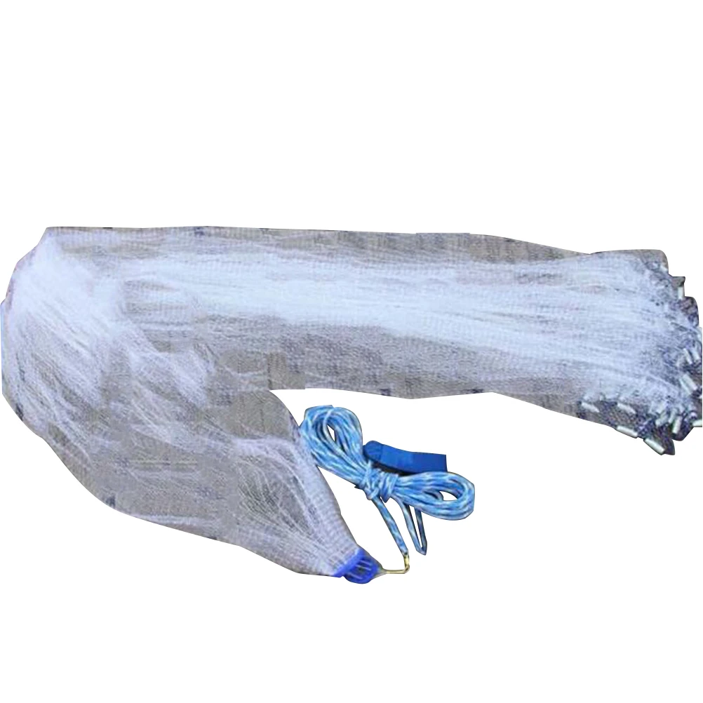 Ringless Fishing Net Loop-free Catch Hand Throw Galvanized Iron Weight High Strengthen Nylon Monofilament Durable Small Mesh
Ringless Fishing Net Loop-free Catch Hand Throw Galvanized Iron Weight High Strengthen Nylon Monofilament Durable Small Mesh