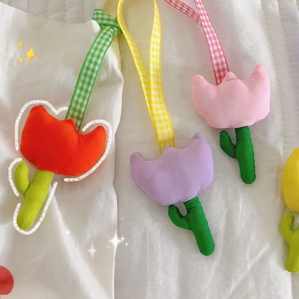Fashion Korean Style Flower Keychain Plush Stuffed Cute Tulip Plush Keyring Kawaii Soft Tartan Tulip Pendant Bag Hanging
Fashion Korean Style Flower Keychain Plush Stuffed Cute Tulip Plush Keyring Kawaii Soft Tartan Tulip Pendant Bag Hanging