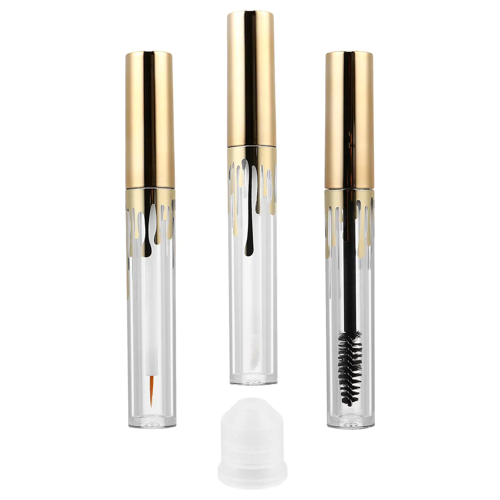 3pcs Mascara Tubes Clear Plastic Eyeliner Containers Reusable DIY Lip Gloss Bottle Travel Size Samples
3pcs Mascara Tubes Clear Plastic Eyeliner Containers Reusable DIY Lip Gloss Bottle Travel Size Samples