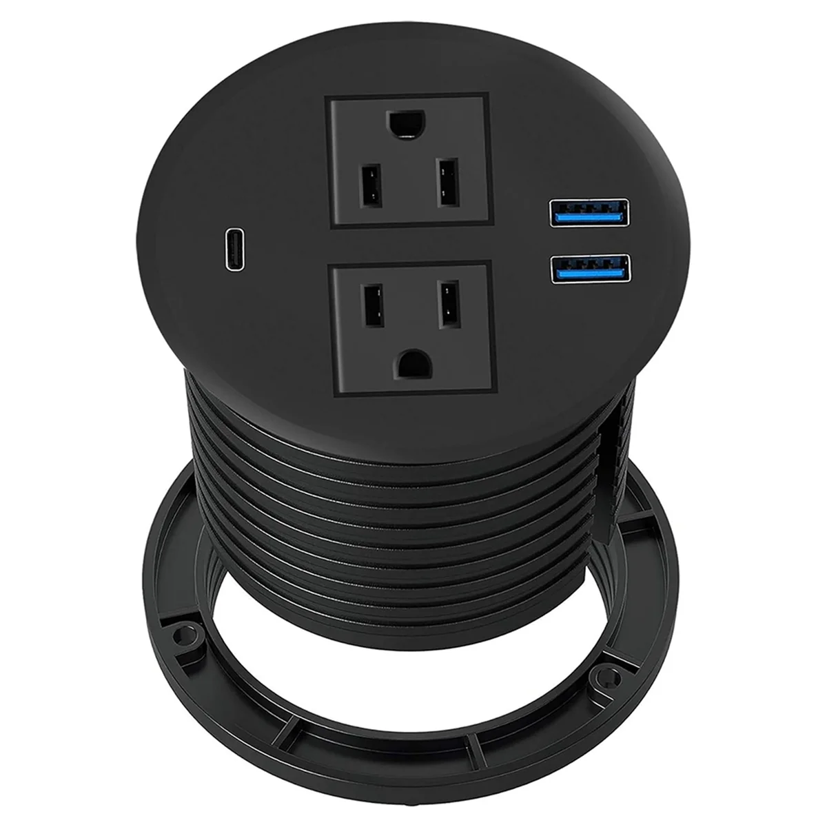 Настольная розетка. Втулка с USB-разъемом для настольных ПК. Розетка для питания данных с двумя переменными током.
Настольная розетка. Втулка с USB-разъемом для настольных ПК. Розетка для питания данных с двумя переменными током.