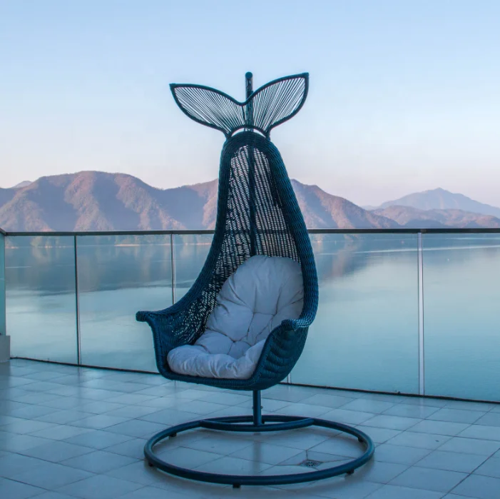 Hot Sale Aluminium PE Rattan Ocean Garden Furniture Whale Hanging Chair Outdoor Furniture Swing Patio Swings
Hot Sale Aluminium PE Rattan Ocean Garden Furniture Whale Hanging Chair Outdoor Furniture Swing Patio Swings