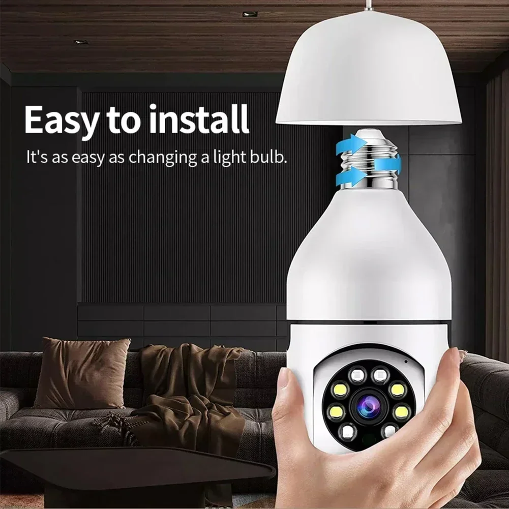 For E27 Socket mini camera Socket Camera A6 Light Bulb Security Camera 355°Pan 90°Tilt Light Night Vision Siren Auto Tracking
For E27 Socket mini camera Socket Camera A6 Light Bulb Security Camera 355°Pan 90°Tilt Light Night Vision Siren Auto Tracking