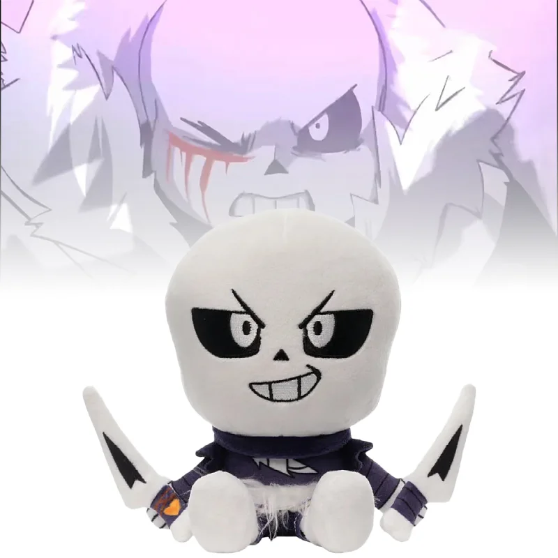 22CM New Undertale Cross Sans Plush Toys Soft Cosplay Cartoon Anime Figure Plushie Peripheral Pillow Doll Fans Kid Birthday Gift
22CM New Undertale Cross Sans Plush Toys Soft Cosplay Cartoon Anime Figure Plushie Peripheral Pillow Doll Fans Kid Birthday Gift