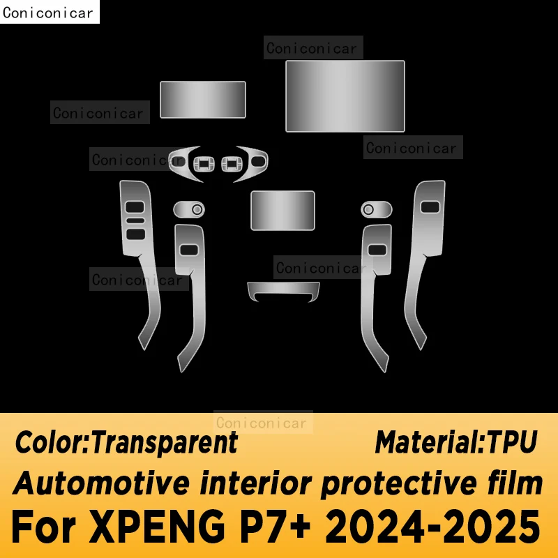 For XPENG P7+ 2024 2025 Panel Dashboard Navigation Automotive Interior Protective Film TPU Anti-Scratch
For XPENG P7+ 2024 2025 Panel Dashboard Navigation Automotive Interior Protective Film TPU Anti-Scratch