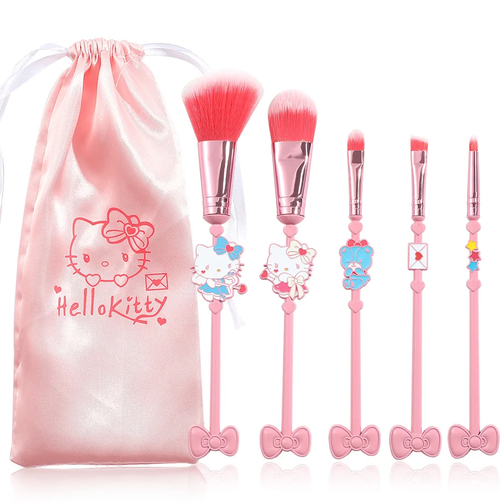 5 шт./компл. Kawaii Hello Kitty кисти для макияжа щеки для глаз косметическая кисть для тональной основы подруга рождественские подарки
5 шт./компл. Kawaii Hello Kitty кисти для макияжа щеки для глаз косметическая кисть для тональной основы подруга рождественские подарки