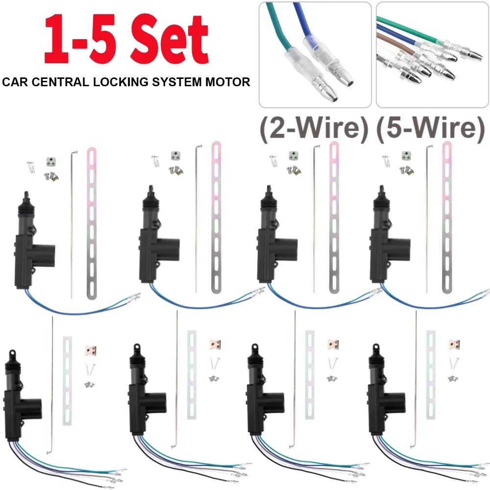 2/5 Wire Universal Car Electric Remote Central Door Lock Actuator Auto 12V Heavy-Duty Power Locking System Single Gun Type Kit
2/5 Wire Universal Car Electric Remote Central Door Lock Actuator Auto 12V Heavy-Duty Power Locking System Single Gun Type Kit