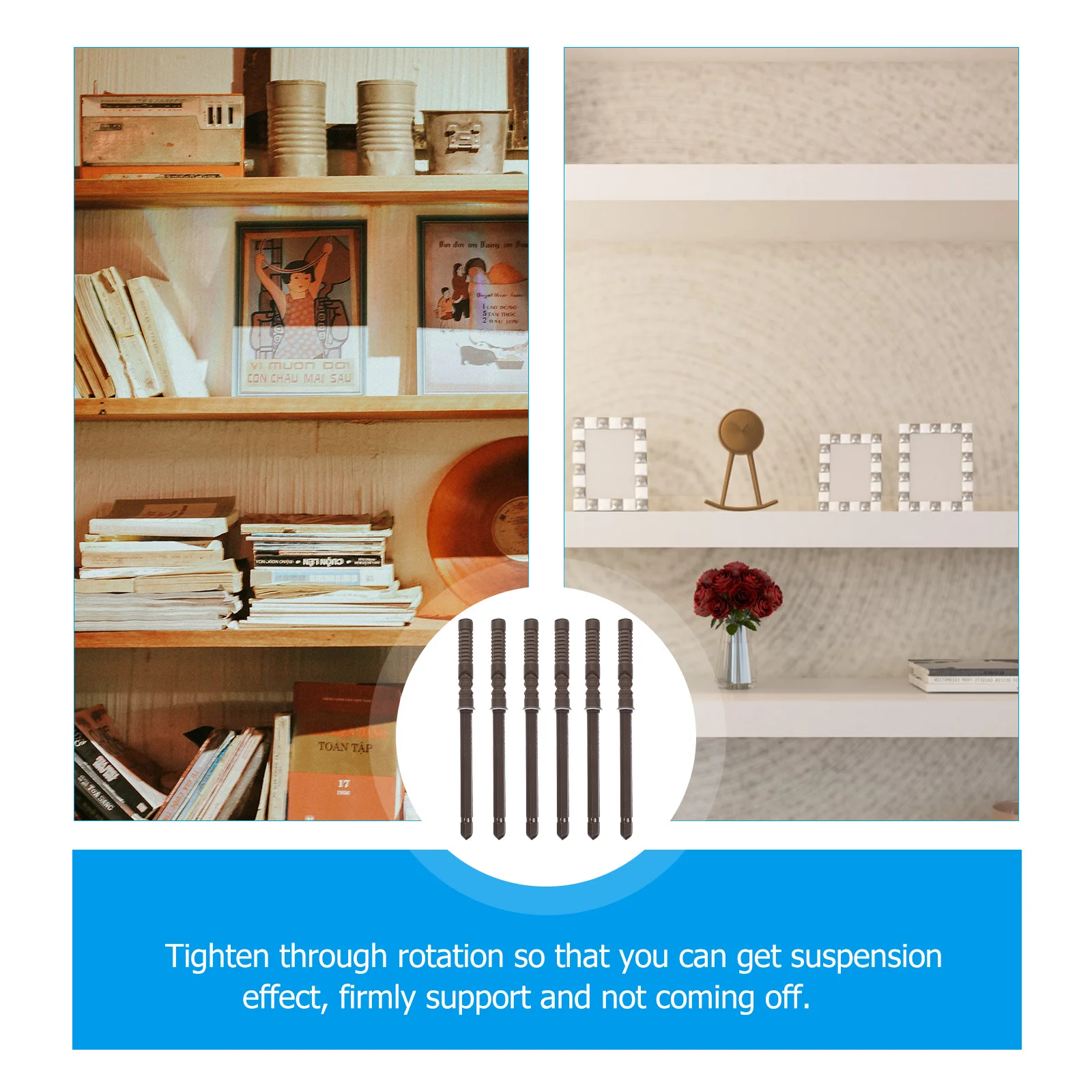 6Pcs Alloy Floating Shelf Bracket Wall Mounted Board Support Heavy Duty Rust Proof Invisible Storage Shelf Holders
6Pcs Alloy Floating Shelf Bracket Wall Mounted Board Support Heavy Duty Rust Proof Invisible Storage Shelf Holders