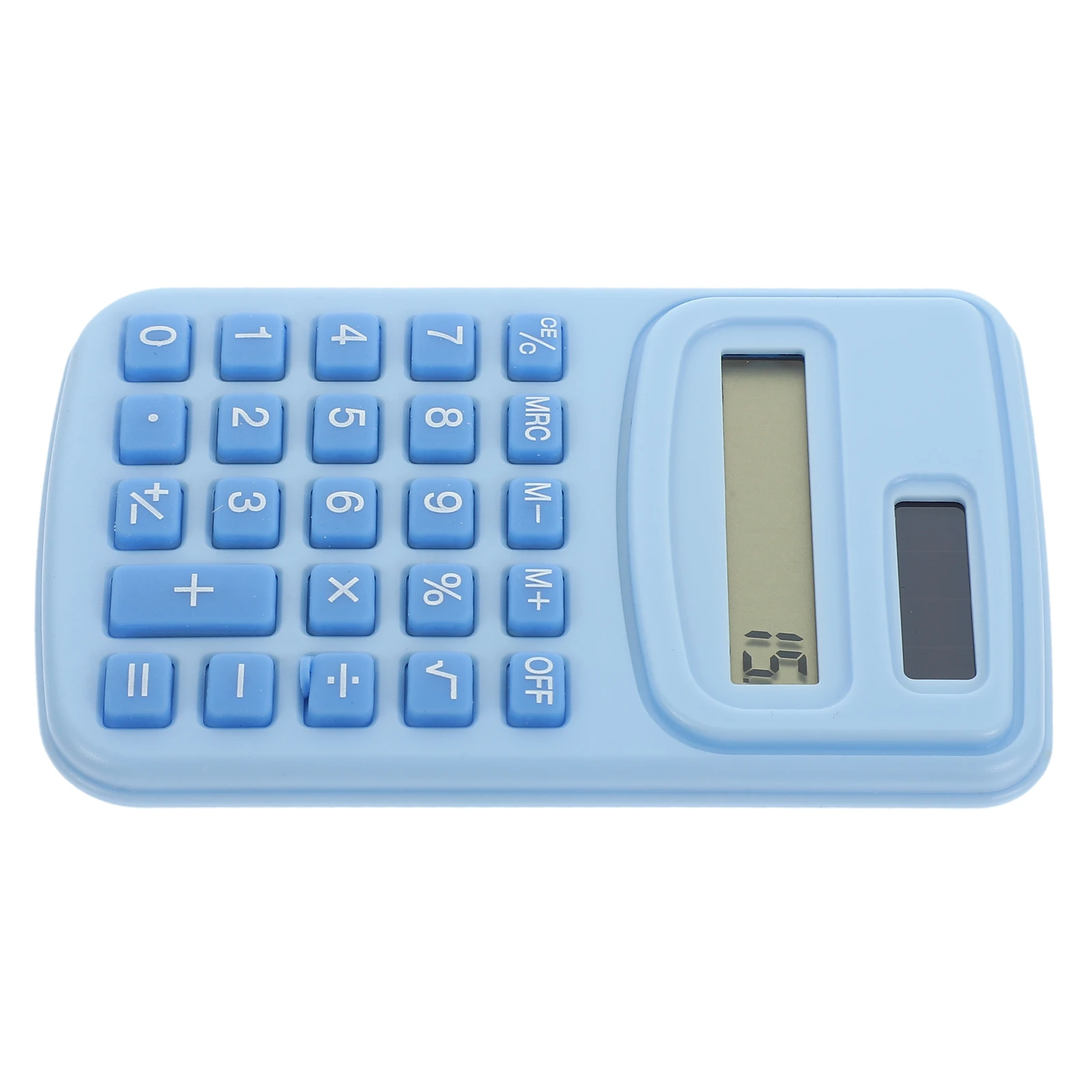 Portable Calculator Mini Skyblue Size for Students Office Use School Supplies Plastic Material Basic Math Functions
Portable Calculator Mini Skyblue Size for Students Office Use School Supplies Plastic Material Basic Math Functions