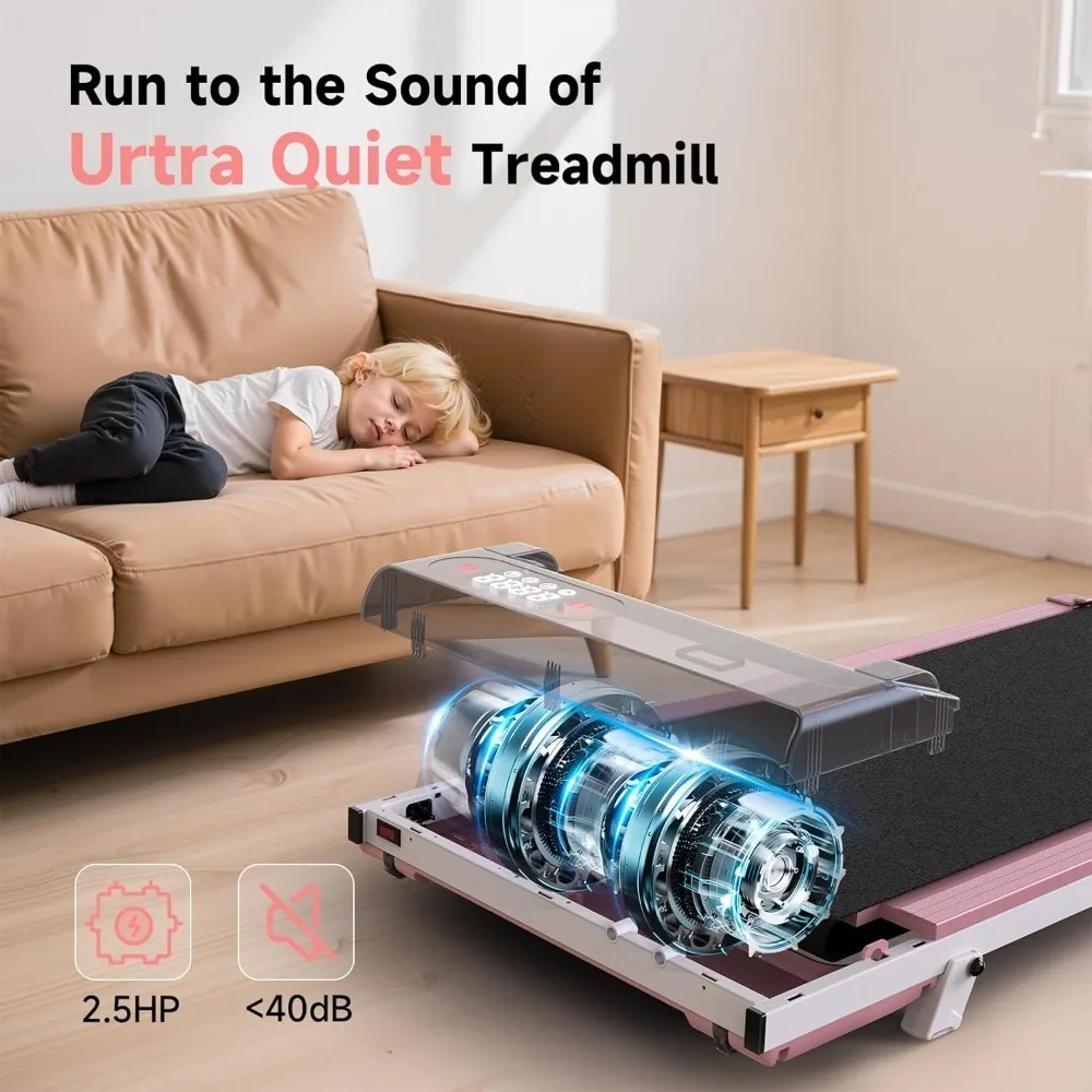 Incline Walking Pad, 3.5HP Foldable Portable Treadmill with Handle Bars, Ultra Quiet ≤40dB Under Desk Treadmills for, Custom
Incline Walking Pad, 3.5HP Foldable Portable Treadmill with Handle Bars, Ultra Quiet ≤40dB Under Desk Treadmills for, Custom