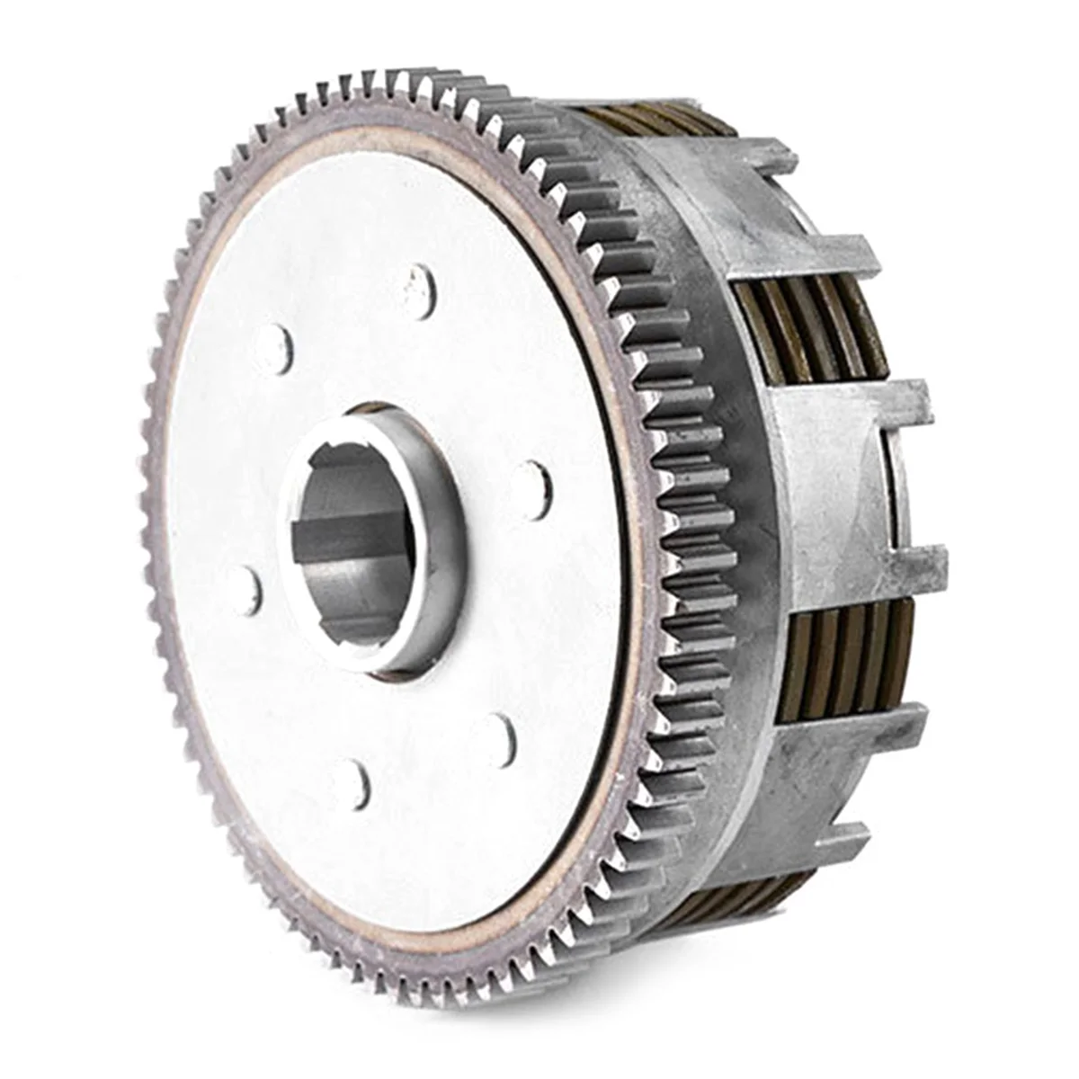 73T 5Plate 4Pillar Кошик сцепления в сборе для CG125 125cc CG150 150cc двигатель ATV запасные части для мотоциклов
73T 5Plate 4Pillar Кошик сцепления в сборе для CG125 125cc CG150 150cc двигатель ATV запасные части для мотоциклов