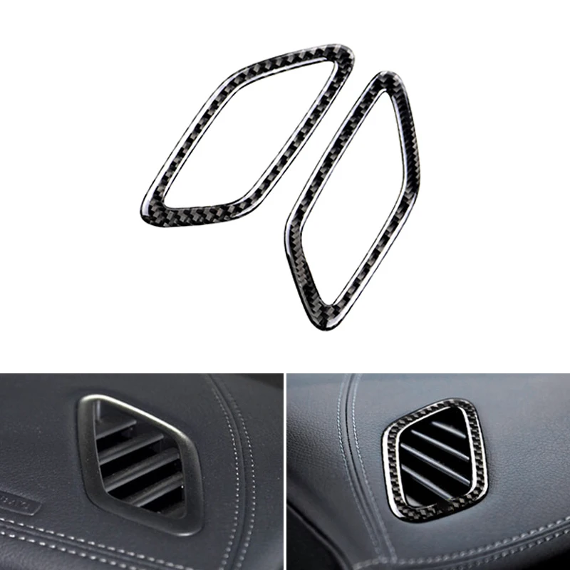 For Mercedes Benz A GLA CLA Class W176 X156 C117 Carbon Fiber Dashboard Air Condition Outlet Decor Cover Trim
For Mercedes Benz A GLA CLA Class W176 X156 C117 Carbon Fiber Dashboard Air Condition Outlet Decor Cover Trim