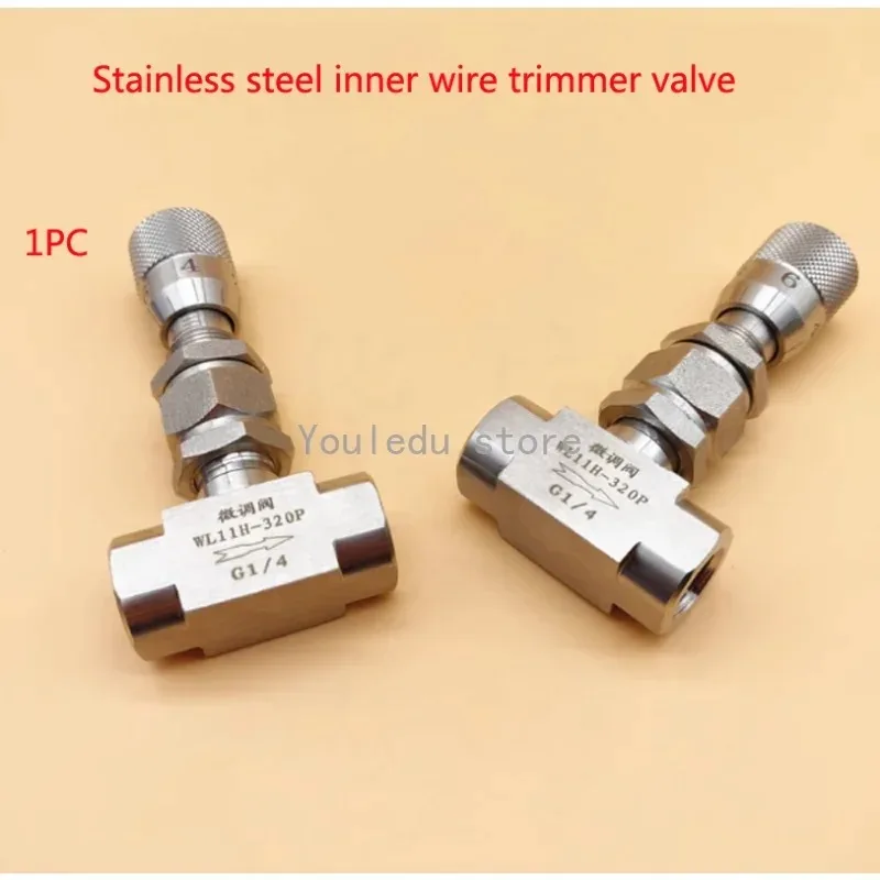 Suitable for 304 Stainless Steel Needle Valve 11H-320P G 1/8" 1/4" NPT 1/2" Flow Control Valve
Suitable for 304 Stainless Steel Needle Valve 11H-320P G 1/8" 1/4" NPT 1/2" Flow Control Valve