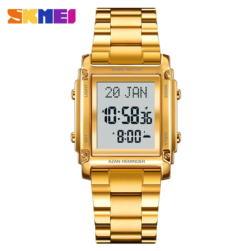 Skmei Square Men's Watch Bookmark Direction Prompt Multifunctional Electronic Watch Electronic Watch
Skmei Square Men's Watch Bookmark Direction Prompt Multifunctional Electronic Watch Electronic Watch