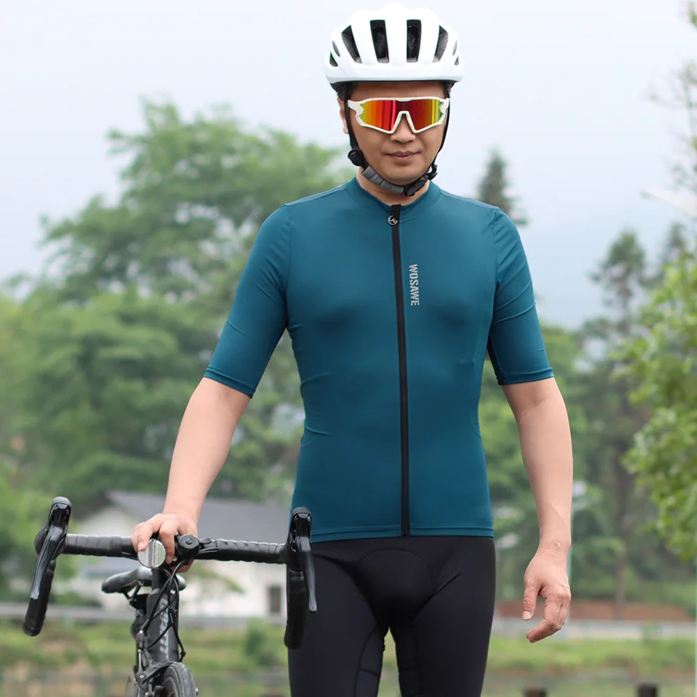 WOSAWE Cycling Jerseys Men's Short Sleeved Shirts Breathable Quick-Dry Elastic Tight Top BT256
WOSAWE Cycling Jerseys Men's Short Sleeved Shirts Breathable Quick-Dry Elastic Tight Top BT256