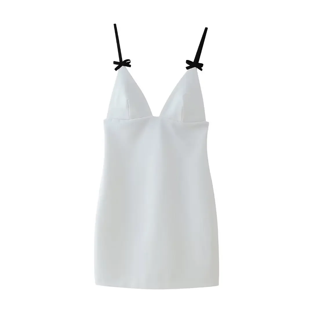 Women's 2024 New Chic Fashion Slim and Exquisite Bow Decoration Short Dress Retro Halter Women's Dress Vestidos
Women's 2024 New Chic Fashion Slim and Exquisite Bow Decoration Short Dress Retro Halter Women's Dress Vestidos