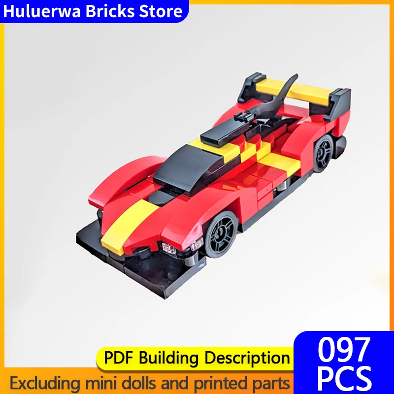 Speed Racing Car Model MOC Building Bricks 499P Le Mans Racing Modular Technology Gifts Holiday Assemble Children Toys Suit
Speed Racing Car Model MOC Building Bricks 499P Le Mans Racing Modular Technology Gifts Holiday Assemble Children Toys Suit