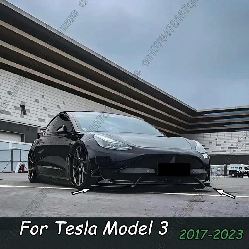 ABS Front Bumper Lip Chin Diffuser For Tesla Model 3 2017-2023 Car Guard Cover Spoiler Splitter Diffuser Part Tuning Body Kits
ABS Front Bumper Lip Chin Diffuser For Tesla Model 3 2017-2023 Car Guard Cover Spoiler Splitter Diffuser Part Tuning Body Kits