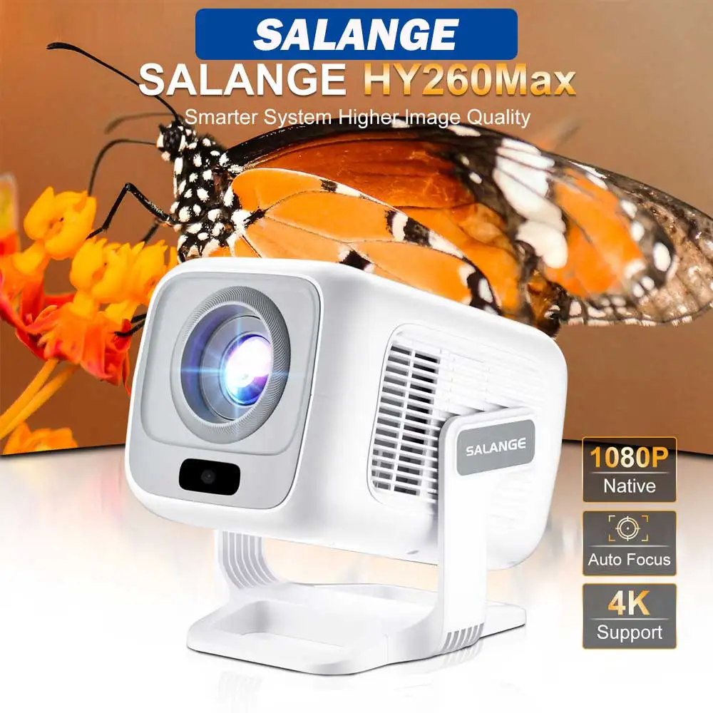 Salange Mini Projector HY260 Max Game Emulator Free Style Home Theater 1080P Video Supported 720P Outdoor Beamer Android 11.0 OS
Salange Mini Projector HY260 Max Game Emulator Free Style Home Theater 1080P Video Supported 720P Outdoor Beamer Android 11.0 OS