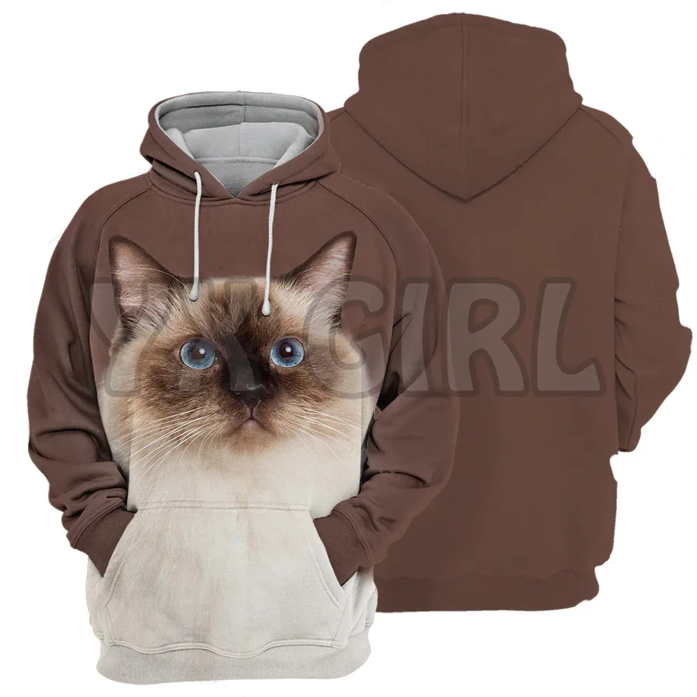 Cats Ragdoll Quiet 3D Printed Hoodies Unisex Pullovers Funny Dog Hoodie Casual Street Tracksuit
Cats Ragdoll Quiet 3D Printed Hoodies Unisex Pullovers Funny Dog Hoodie Casual Street Tracksuit