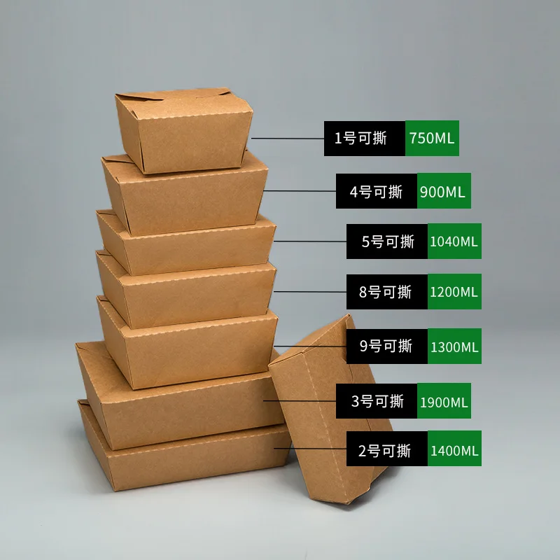 Custom Disposable Kraft Paper Packing Boxes Home and Commercial Use, Biodegradable Food-Grade Salad Boxes Light Meals an
Custom Disposable Kraft Paper Packing Boxes Home and Commercial Use, Biodegradable Food-Grade Salad Boxes Light Meals an