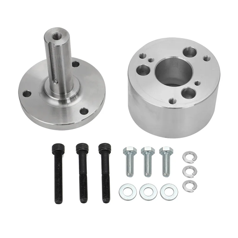 Fit for Predator 670 V-twin engines Flywheel PTO Drive Kit CNC machined billet shaft and features
Fit for Predator 670 V-twin engines Flywheel PTO Drive Kit CNC machined billet shaft and features