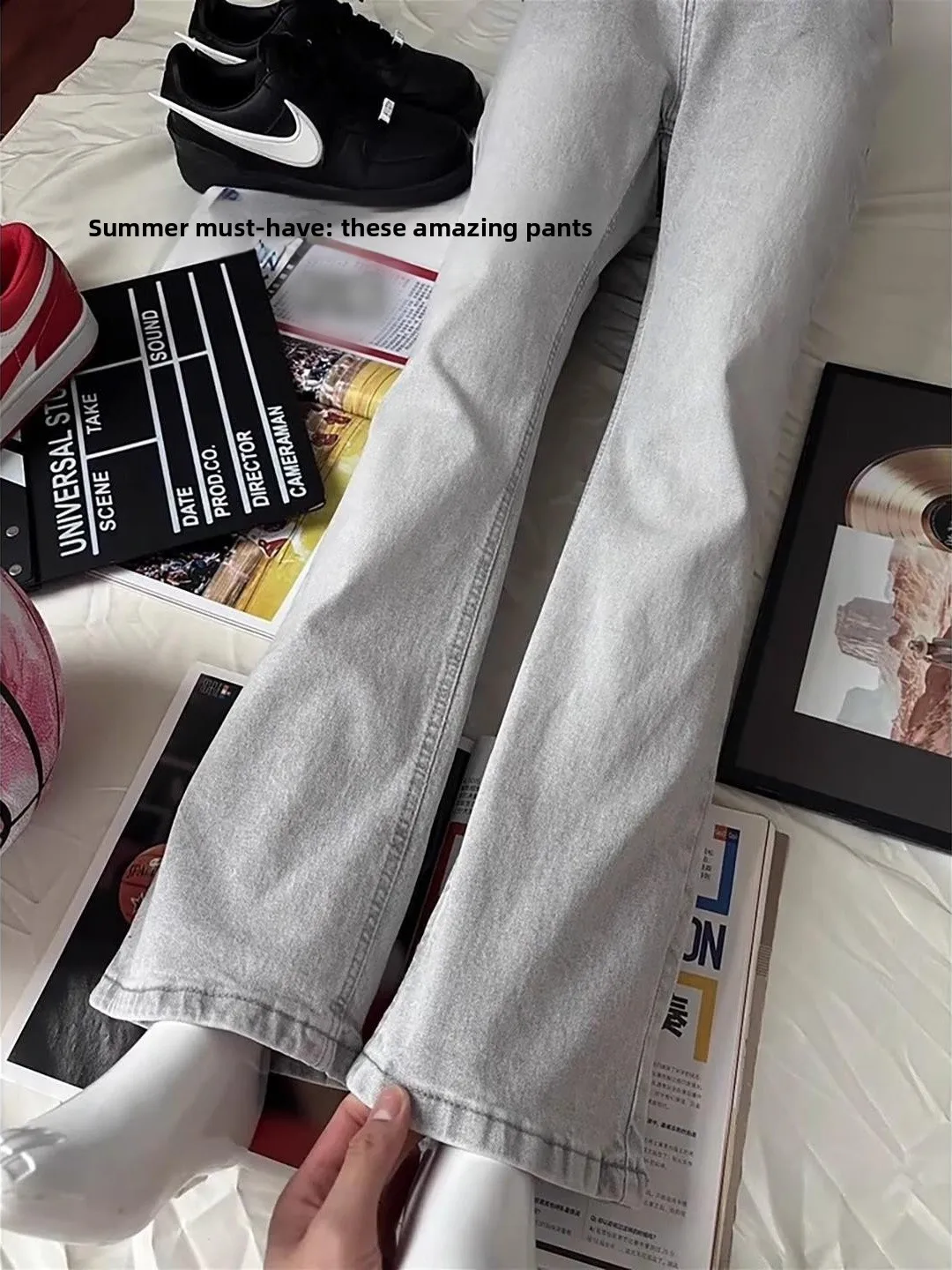 Cleanfit American Sle Waed Slim Fit Straight Leg Jeans Men's Bootcut Pants Youth Faion Spring Autumn Wear Daily Commute
Cleanfit American Sle Waed Slim Fit Straight Leg Jeans Men's Bootcut Pants Youth Faion Spring Autumn Wear Daily Commute
