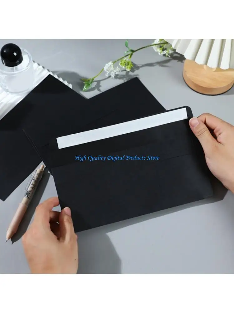 U2JE 100Pcs/set Stylish Black Selves Adhesive Envelopes Set Standard 10 Size Designs Suitable For Important Mail And Invites
U2JE 100Pcs/set Stylish Black Selves Adhesive Envelopes Set Standard 10 Size Designs Suitable For Important Mail And Invites
