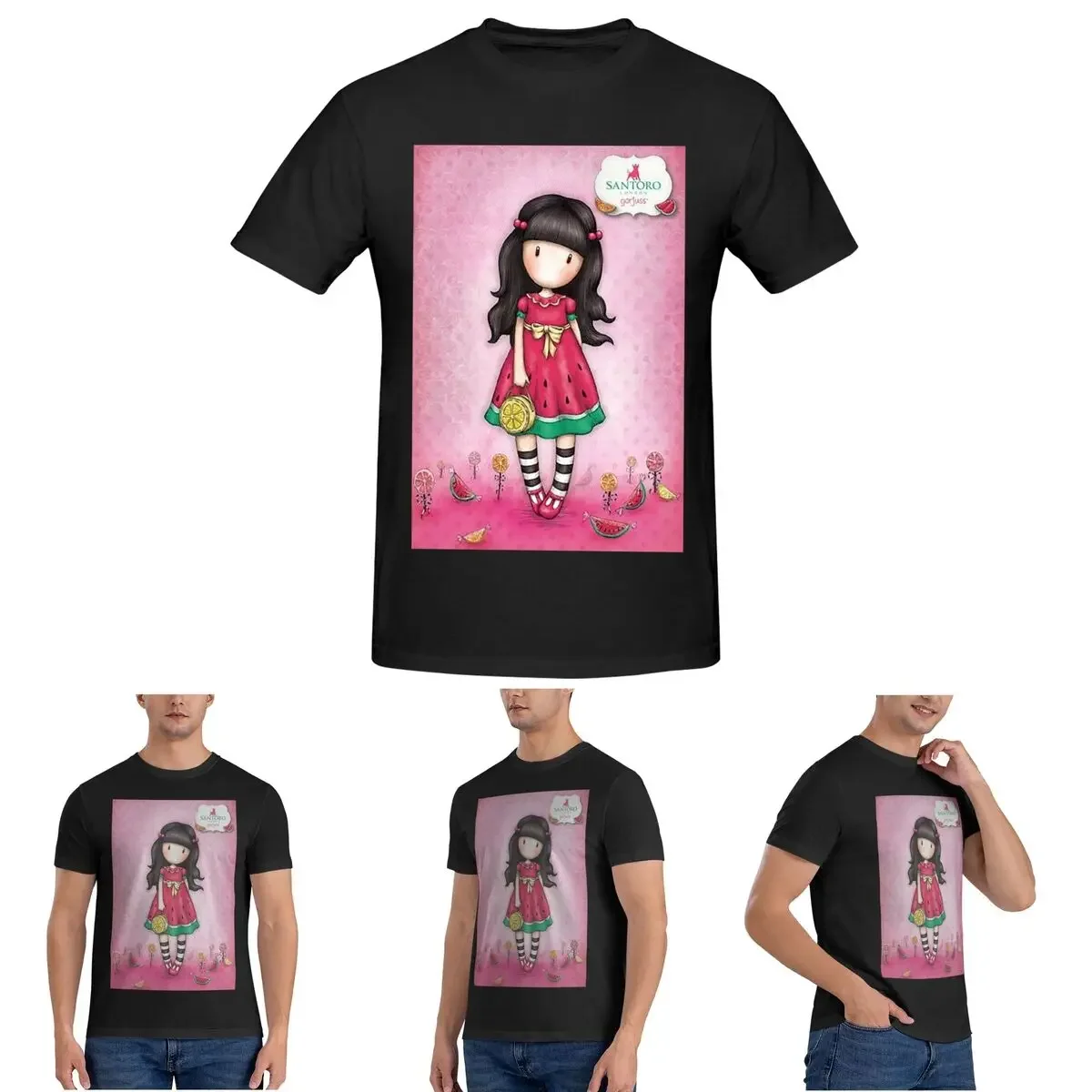 Футболка Santoro Gorjuss для мужчин, хлопковые футболки больших размеров, мужские футболки, короткая летняя одежда с круглым вырезом, топы S-6XL
Футболка Santoro Gorjuss для мужчин, хлопковые футболки больших размеров, мужские футболки, короткая летняя одежда с круглым вырезом, топы S-6XL