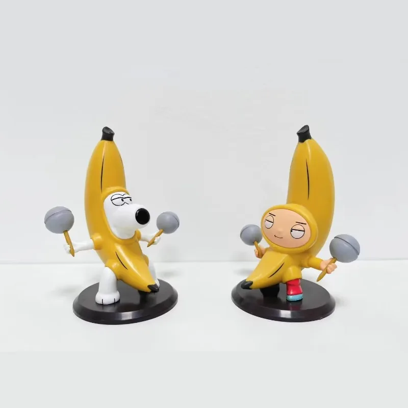 Cute Family and Guy Brian Griffin Banana Dance Stewie Griffin Figure Trendy Toy Statue Desktop Collectible Model Birthday Gifts
Cute Family and Guy Brian Griffin Banana Dance Stewie Griffin Figure Trendy Toy Statue Desktop Collectible Model Birthday Gifts