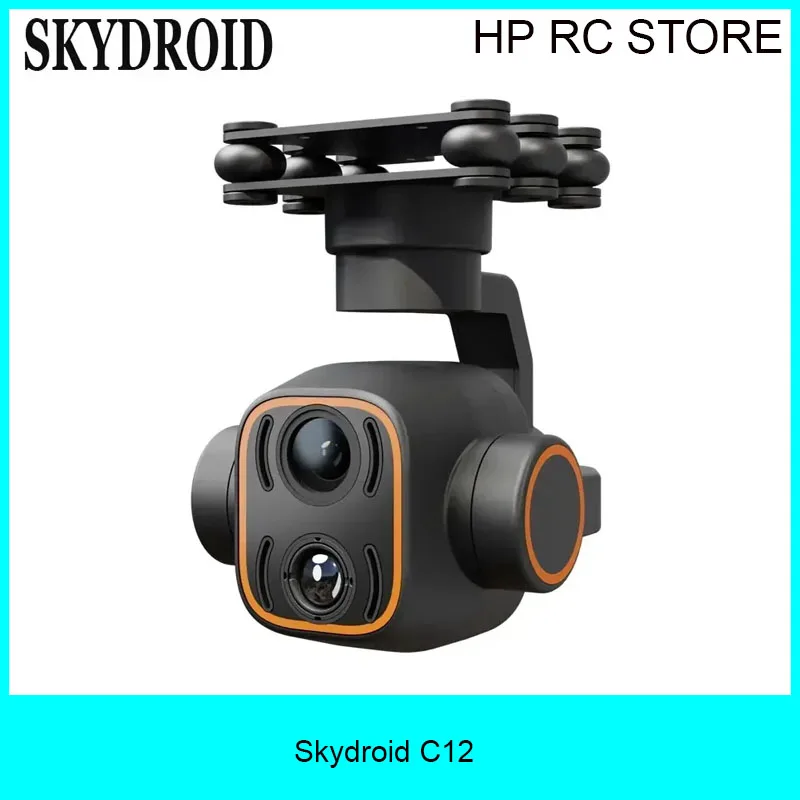 Racing Speed C12 2K High Definition Thermal Imaging Camera Three-Axis Stabilized Dual Light Gimbal Dynamic Tracking Camera