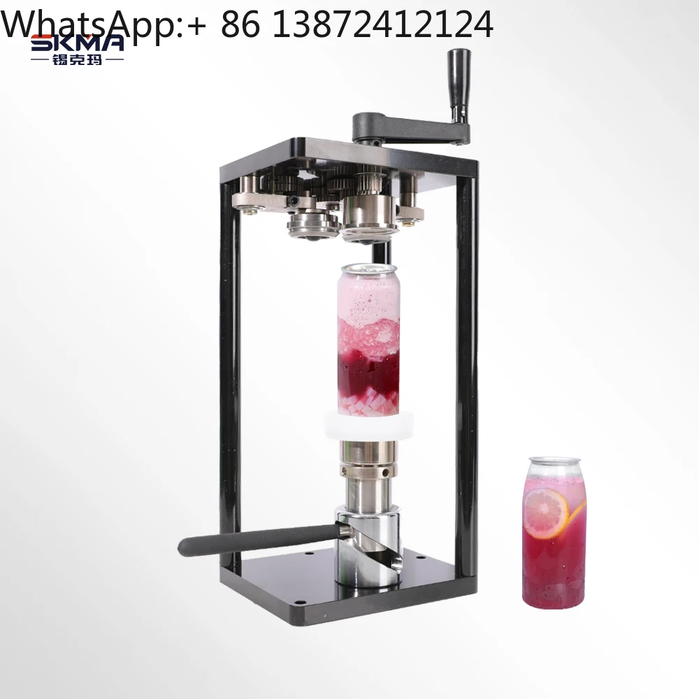 New Design Home Commercial Semi-Automatic Pet Cans Sealing Machine 200ml 250ml 330ml 500ml 650ml Manual Can Sealer Machine
New Design Home Commercial Semi-Automatic Pet Cans Sealing Machine 200ml 250ml 330ml 500ml 650ml Manual Can Sealer Machine