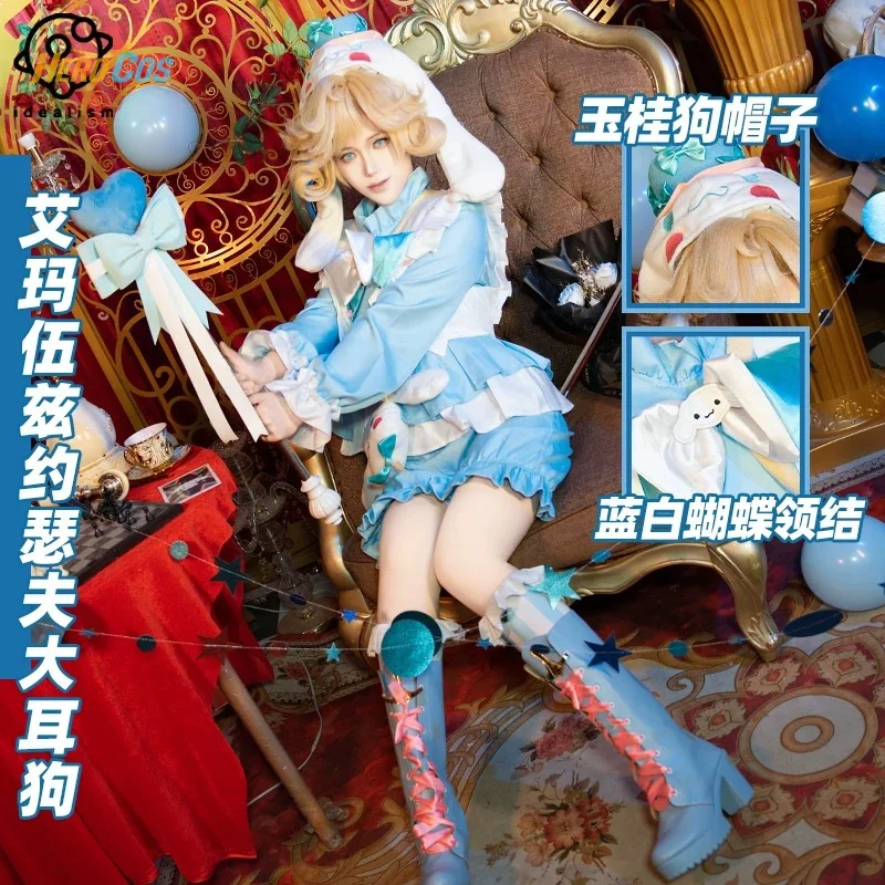 Identity V Joseph Desaulnier Cosplay Costume Regulator Blue Cute Set Anime Party Role Play Halloween Outfits HERO Cos
Identity V Joseph Desaulnier Cosplay Costume Regulator Blue Cute Set Anime Party Role Play Halloween Outfits HERO Cos