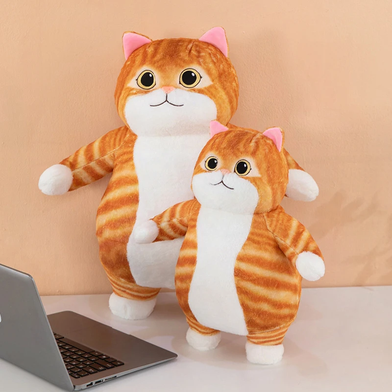 Kawaii Plush Toy Big Orange Cat Stuffed Doll Fat Cat Pillow Cuddly Plushie for Kids Birthday Gift Cute Companion Toy
Kawaii Plush Toy Big Orange Cat Stuffed Doll Fat Cat Pillow Cuddly Plushie for Kids Birthday Gift Cute Companion Toy
