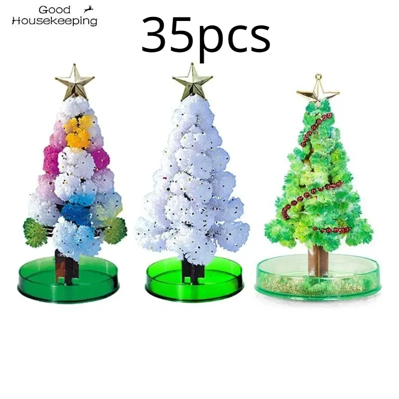 New 3 Types 14cm Magic Growing Christmas Tree DIY Fun Xmas Gift Toy for Adults Kids Home Festival Party Decor Props Mini Tree
New 3 Types 14cm Magic Growing Christmas Tree DIY Fun Xmas Gift Toy for Adults Kids Home Festival Party Decor Props Mini Tree