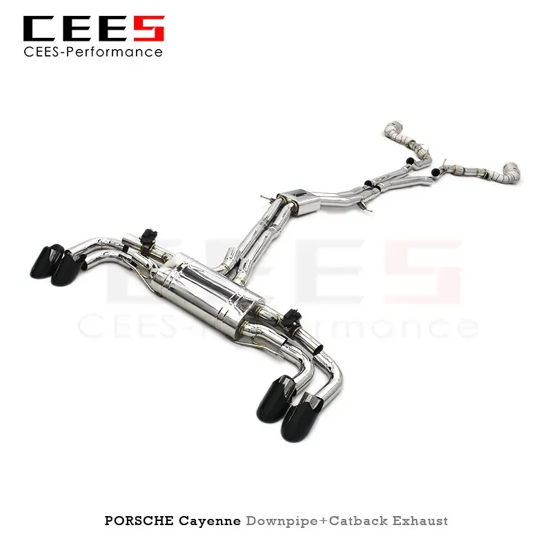 cees Stainless Steel Exhaust for Porsche Cayenne 4.8 (2010-2016) Upgrade Valved Muffler Escape Pipe Sport Sound Exhaust System
cees Stainless Steel Exhaust for Porsche Cayenne 4.8 (2010-2016) Upgrade Valved Muffler Escape Pipe Sport Sound Exhaust System