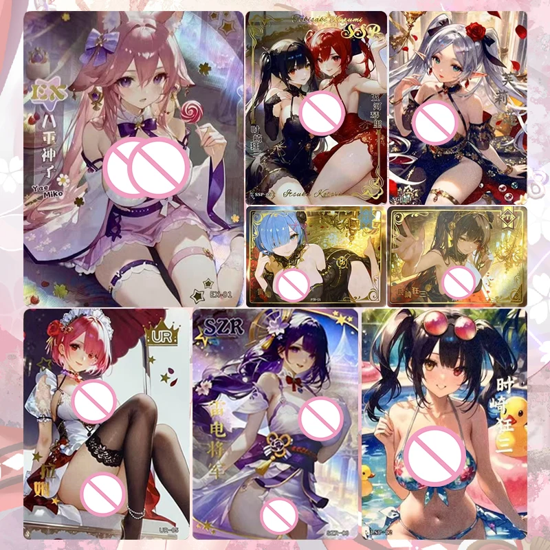 Аниме «История богини» PTR SSP EX LSP Набор карточек Tokisaki Kurumi Hatsune Miku Rem Yae Miko Рождественский подарок на день рождения Детская игрушка
Аниме «История богини» PTR SSP EX LSP Набор карточек Tokisaki Kurumi Hatsune Miku Rem Yae Miko Рождественский подарок на день рождения Детская игрушка