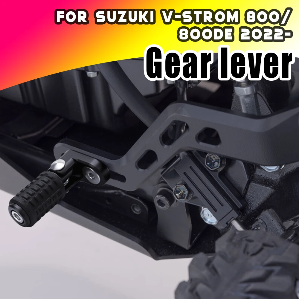 Рычаг переключения передач V-Strom800 для мотоцикла Suzuki VStrom 800DE DL800 800 DE, регулируемый складной переключатель передач, педаль переключения передач
Рычаг переключения передач V-Strom800 для мотоцикла Suzuki VStrom 800DE DL800 800 DE, регулируемый складной переключатель передач, педаль переключения передач