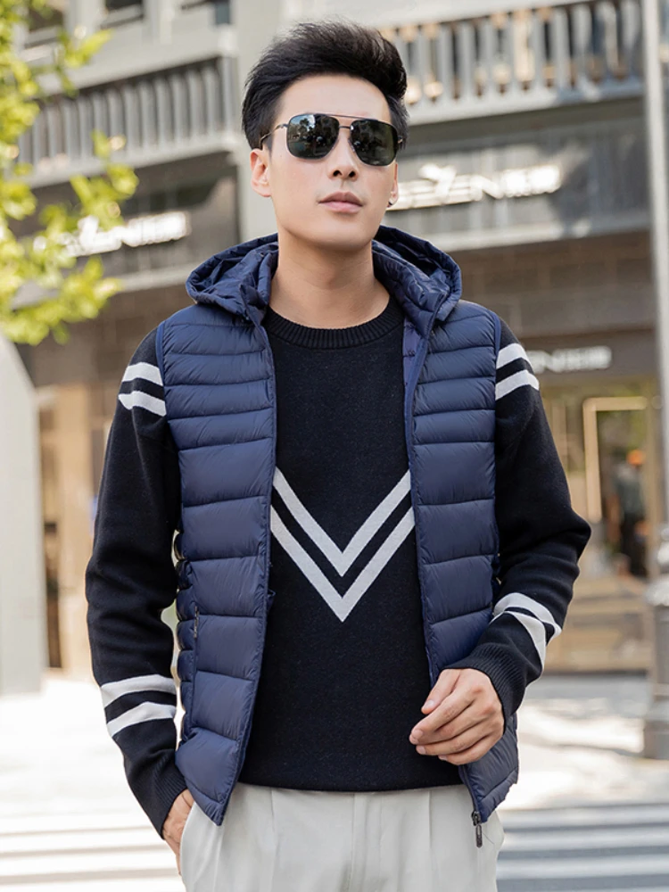 Winter Down Cotton Vest For Men Autumn and Winter Extra Thick Warm Casual Sleeveless Vest
Winter Down Cotton Vest For Men Autumn and Winter Extra Thick Warm Casual Sleeveless Vest