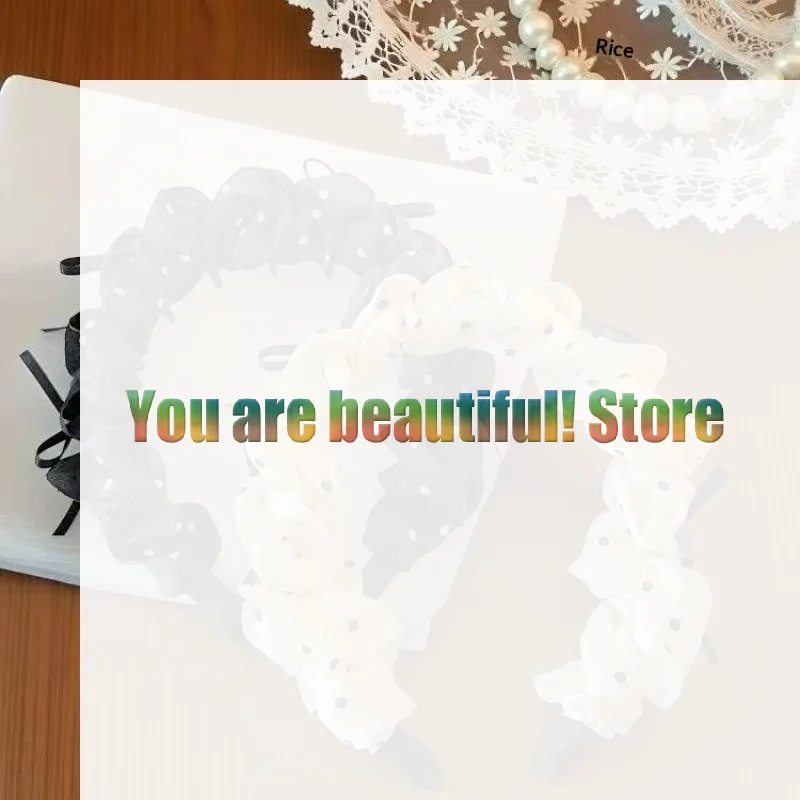 Retro Black White Polka Dot Bow Headband Wide Pleated Hair Band Woman Girls Sweet Elegant Hair Hoop Fashion Hair Accessories
Retro Black White Polka Dot Bow Headband Wide Pleated Hair Band Woman Girls Sweet Elegant Hair Hoop Fashion Hair Accessories