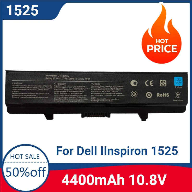 New Laptop Battery For Dell IInspiron 1525 1526 1545 1546 1440 1750 0RU586 0RW240 0UK716 0WK371 0WK379 0WK380 0WK381 0WP193
New Laptop Battery For Dell IInspiron 1525 1526 1545 1546 1440 1750 0RU586 0RW240 0UK716 0WK371 0WK379 0WK380 0WK381 0WP193