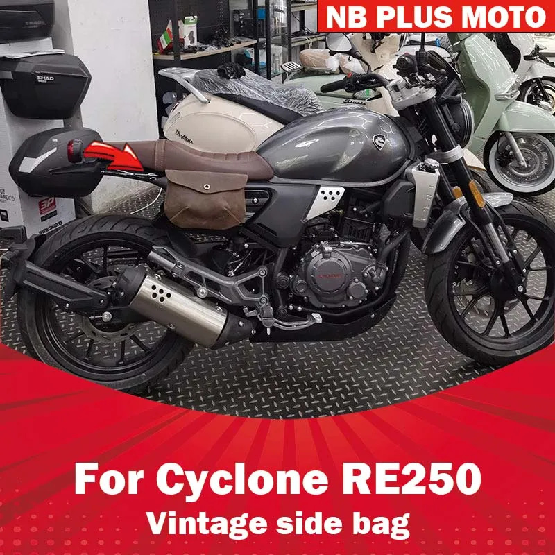 【Premium】For Cyclone RE250 side cover bag side bag motorcycle modified retro cowhide locomotive middle hanging bag
【Premium】For Cyclone RE250 side cover bag side bag motorcycle modified retro cowhide locomotive middle hanging bag