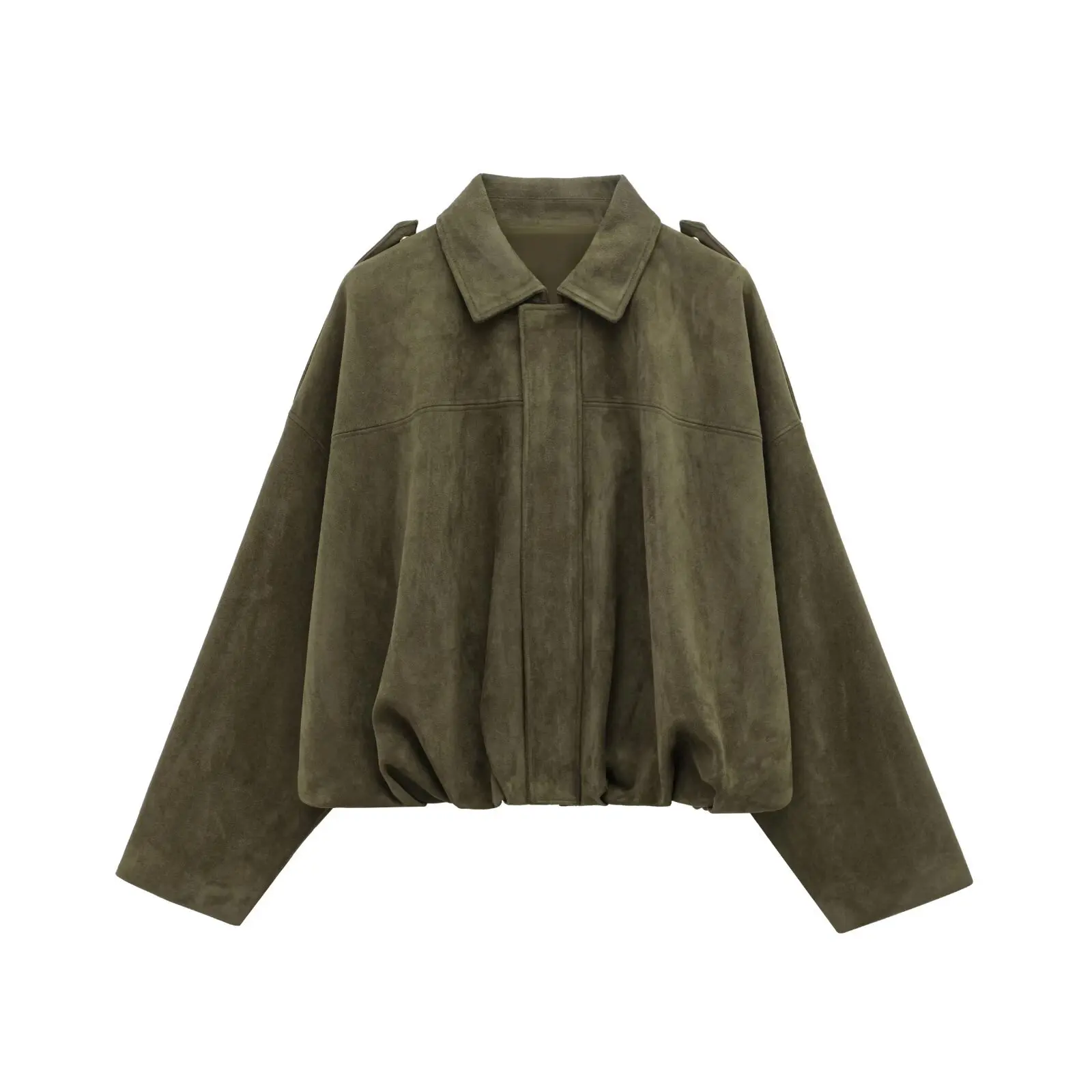 New Street Women Suede Bomber Jacket Fashion Lapel Zipper Full Sleeve Women Coat 2025 Spring Lady Casual Commute Vintage Outwear
New Street Women Suede Bomber Jacket Fashion Lapel Zipper Full Sleeve Women Coat 2025 Spring Lady Casual Commute Vintage Outwear