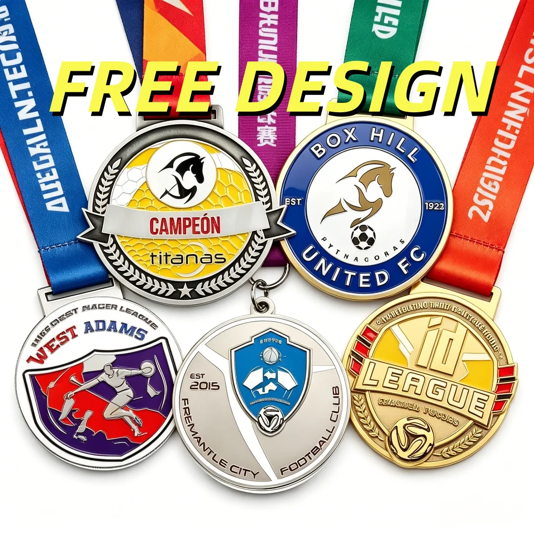 OEM ODM Custom Logo Sports Medal Free Design Zinc Alloy Enamel Award Medal for All Kinds of Sports Competition Souvenir
OEM ODM Custom Logo Sports Medal Free Design Zinc Alloy Enamel Award Medal for All Kinds of Sports Competition Souvenir