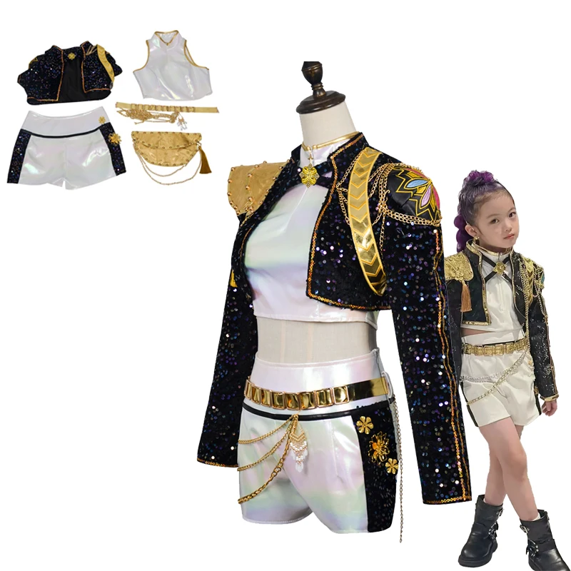 Hot Selling Korean Style Woman Suit Fashion group suit Stage catwalk carnival party costumes
Hot Selling Korean Style Woman Suit Fashion group suit Stage catwalk carnival party costumes