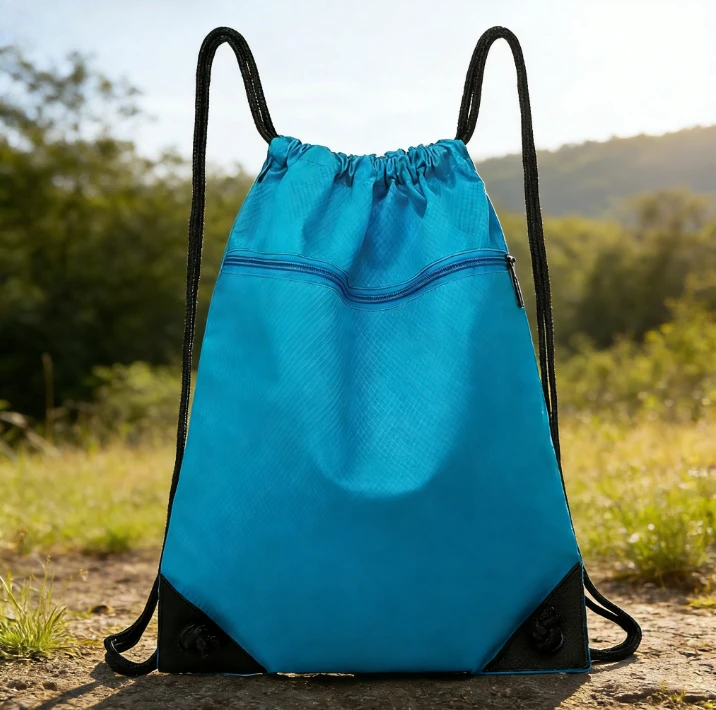 Lightweight Oxford Drawstring Sports Bag - Waterproof Large Capacity Fitness Backpack with Zipper Pocket for Men & Women
Lightweight Oxford Drawstring Sports Bag - Waterproof Large Capacity Fitness Backpack with Zipper Pocket for Men & Women