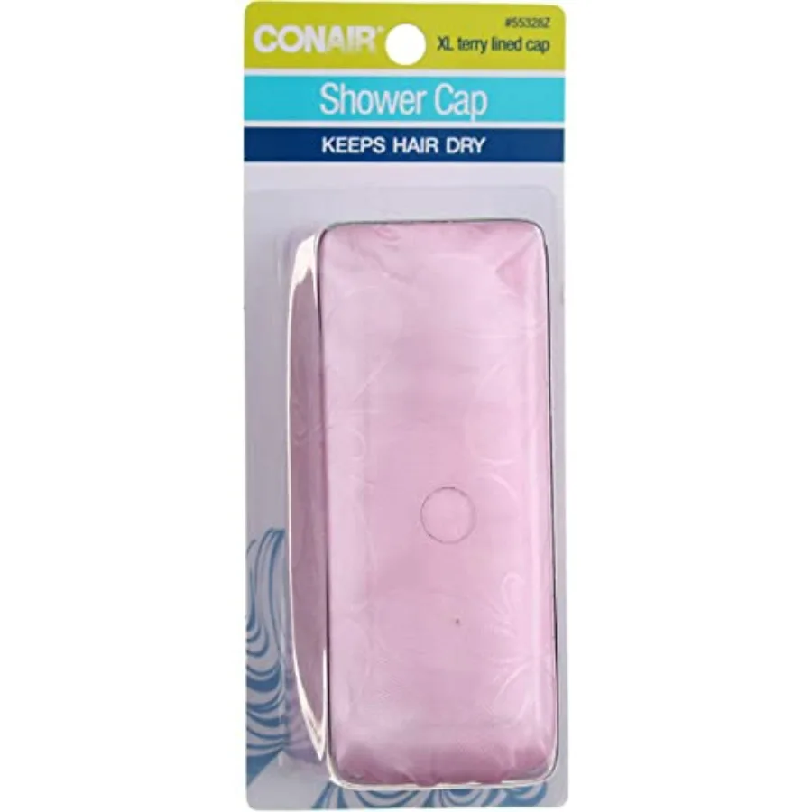 Conair Terry Lined Showercap, 2.4 Ounce
Conair Terry Lined Showercap, 2.4 Ounce