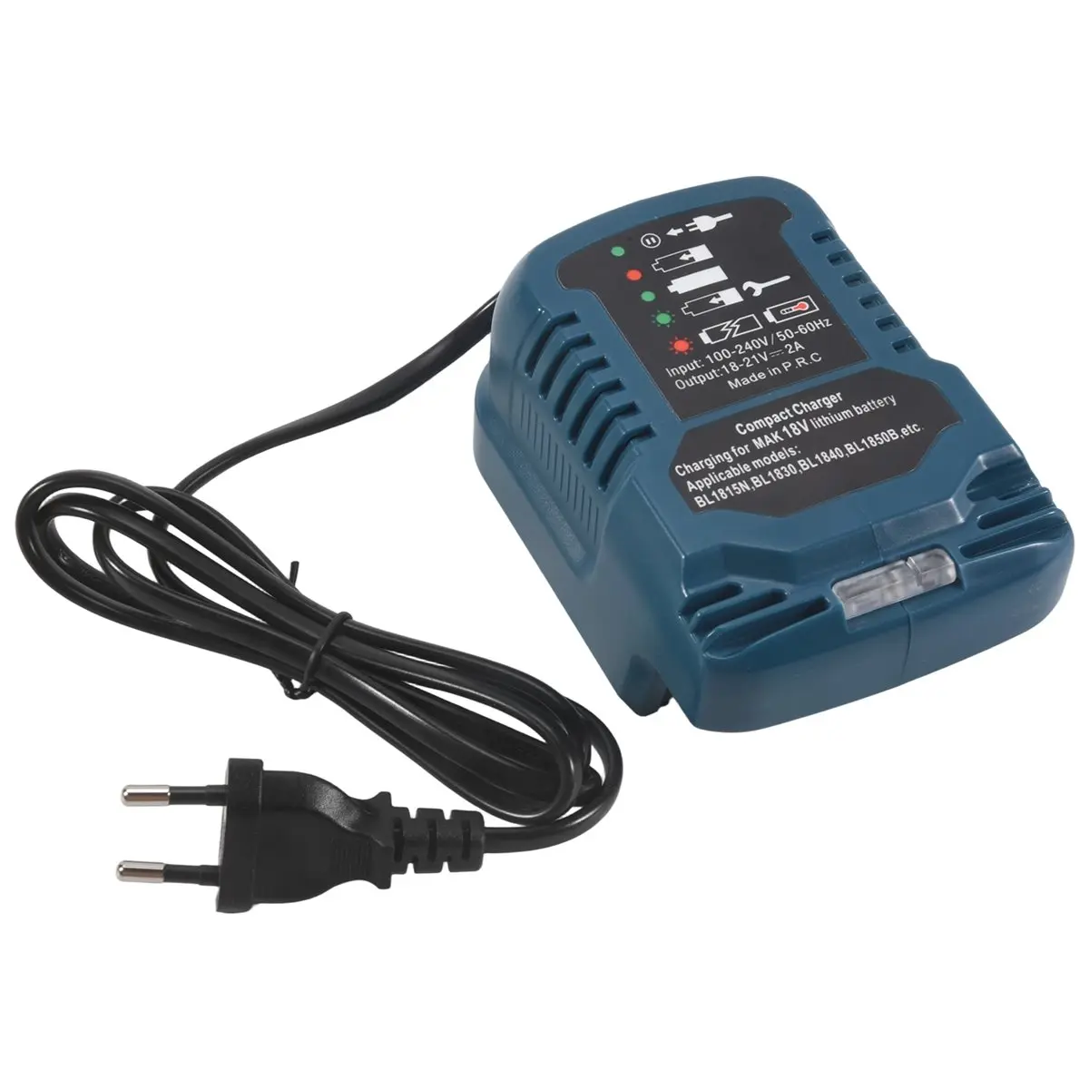 ABFA Replace for Makita 18V Mini Charger DC18RC Replace Charger for Makita Lithium Batteries BL1860 BL1450 BL1830 EU Plug
ABFA Replace for Makita 18V Mini Charger DC18RC Replace Charger for Makita Lithium Batteries BL1860 BL1450 BL1830 EU Plug